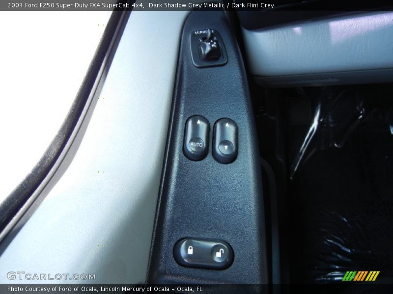 Dark Shadow Grey Metallic / Dark Flint Grey 2003 Ford F250 Super Duty FX4 SuperCab 4x4