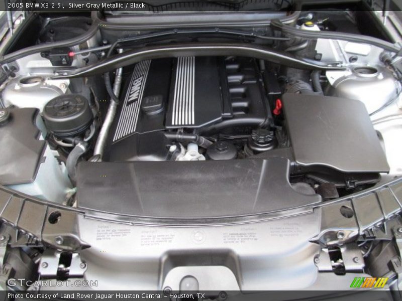 Silver Gray Metallic / Black 2005 BMW X3 2.5i