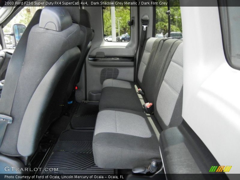 Dark Shadow Grey Metallic / Dark Flint Grey 2003 Ford F250 Super Duty FX4 SuperCab 4x4