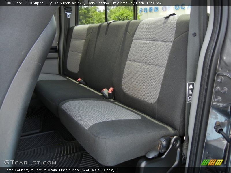 Dark Shadow Grey Metallic / Dark Flint Grey 2003 Ford F250 Super Duty FX4 SuperCab 4x4