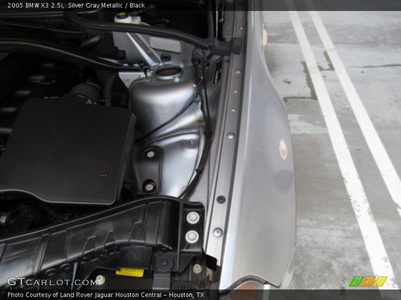 Silver Gray Metallic / Black 2005 BMW X3 2.5i