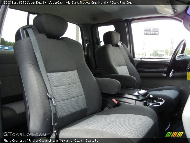 Dark Shadow Grey Metallic / Dark Flint Grey 2003 Ford F250 Super Duty FX4 SuperCab 4x4