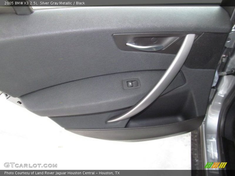 Silver Gray Metallic / Black 2005 BMW X3 2.5i