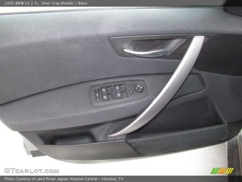 Silver Gray Metallic / Black 2005 BMW X3 2.5i