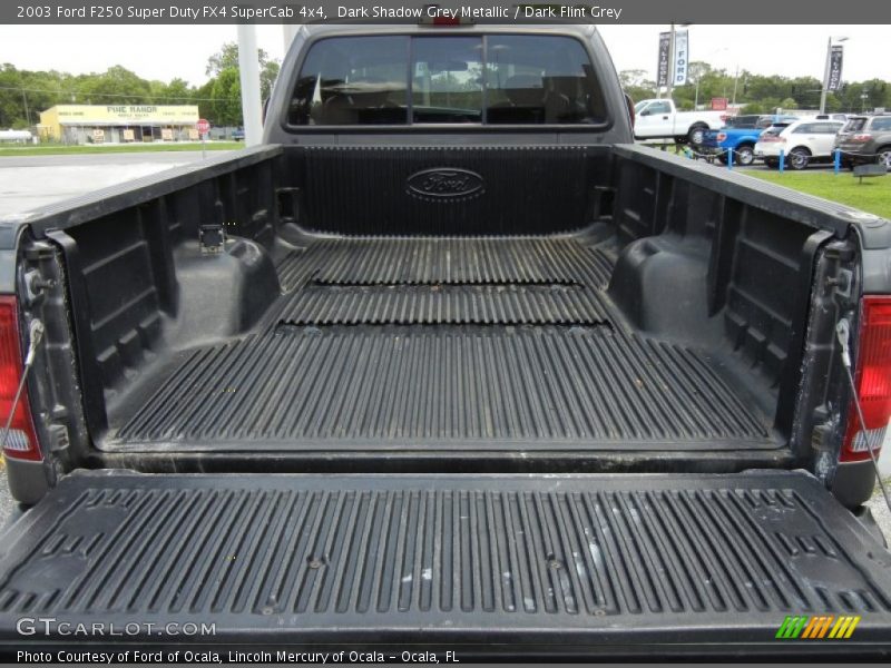 Dark Shadow Grey Metallic / Dark Flint Grey 2003 Ford F250 Super Duty FX4 SuperCab 4x4