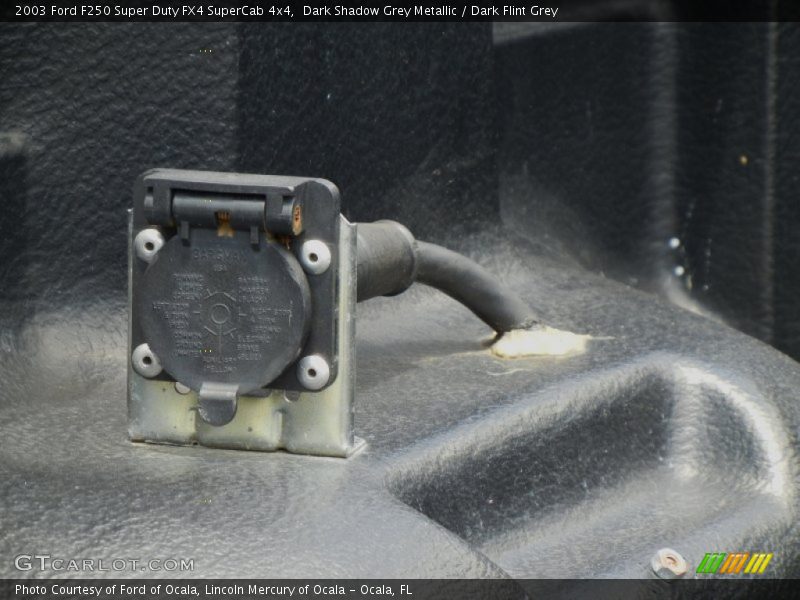 Dark Shadow Grey Metallic / Dark Flint Grey 2003 Ford F250 Super Duty FX4 SuperCab 4x4