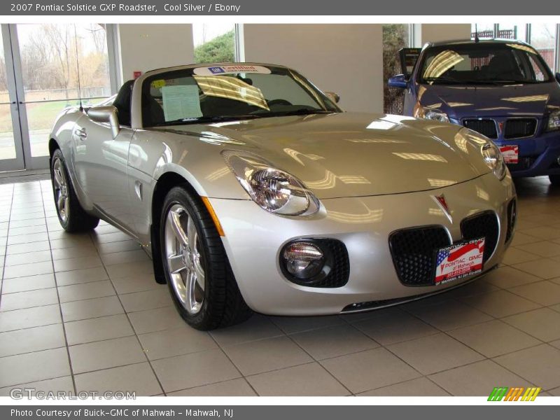 Cool Silver / Ebony 2007 Pontiac Solstice GXP Roadster