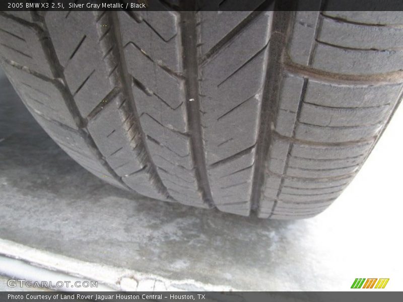 Silver Gray Metallic / Black 2005 BMW X3 2.5i