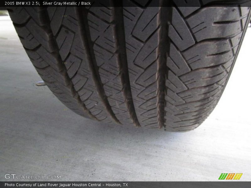 Silver Gray Metallic / Black 2005 BMW X3 2.5i
