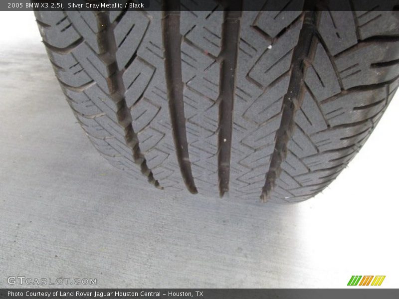 Silver Gray Metallic / Black 2005 BMW X3 2.5i