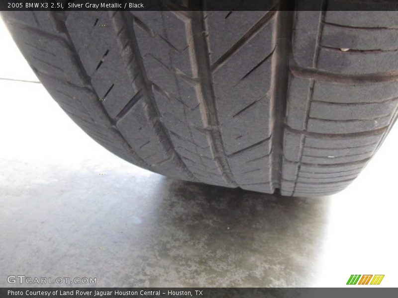 Silver Gray Metallic / Black 2005 BMW X3 2.5i