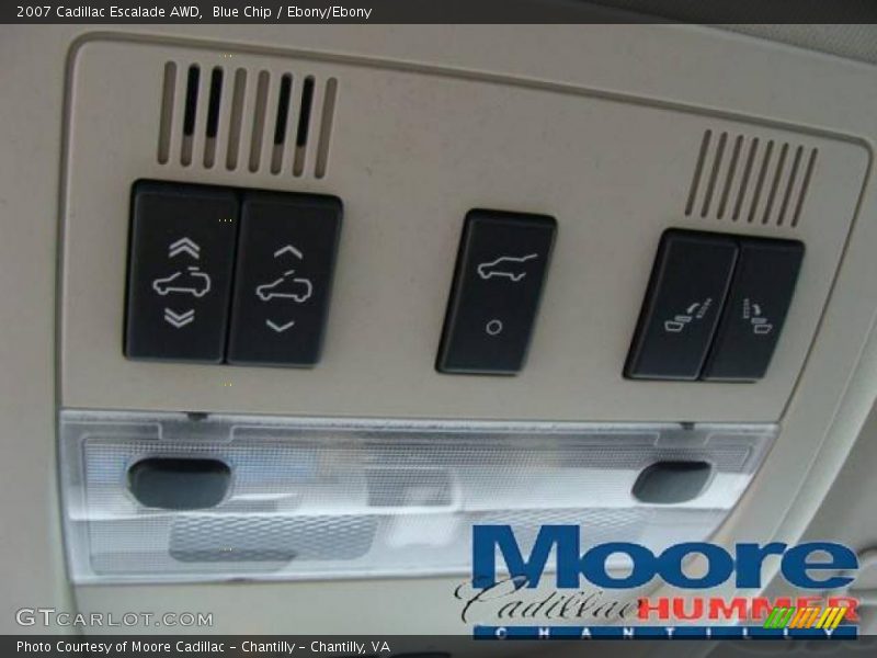 Blue Chip / Ebony/Ebony 2007 Cadillac Escalade AWD