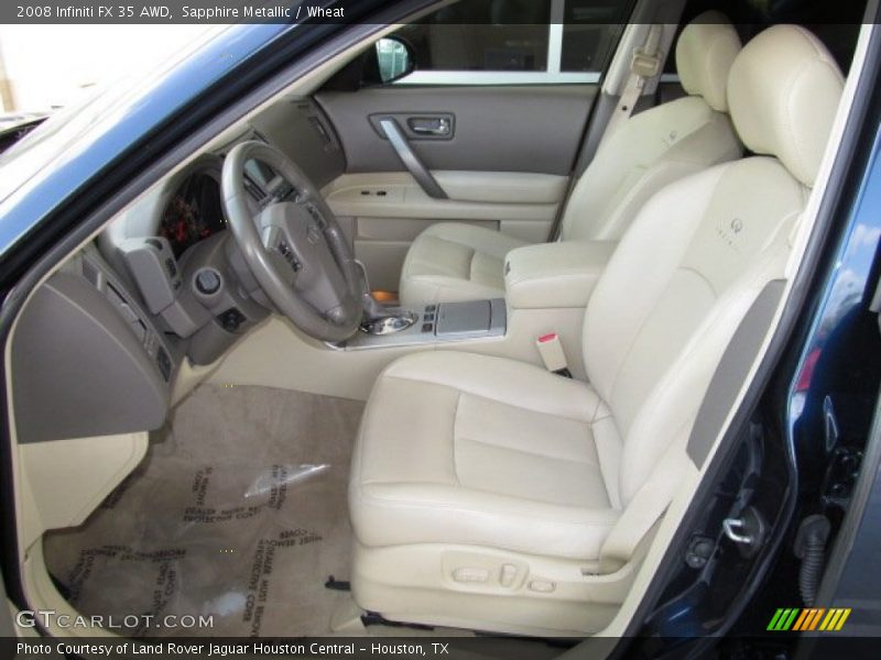 Sapphire Metallic / Wheat 2008 Infiniti FX 35 AWD