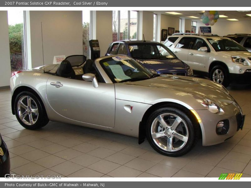 Cool Silver / Ebony 2007 Pontiac Solstice GXP Roadster