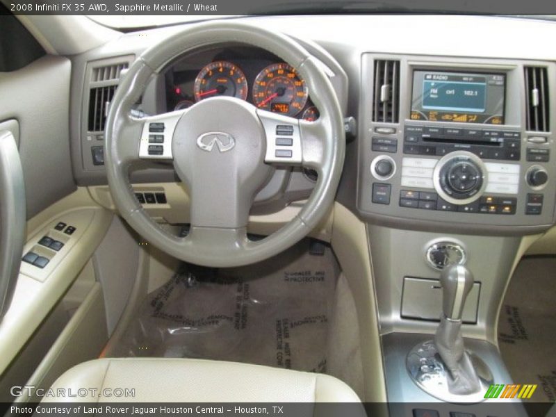 Sapphire Metallic / Wheat 2008 Infiniti FX 35 AWD