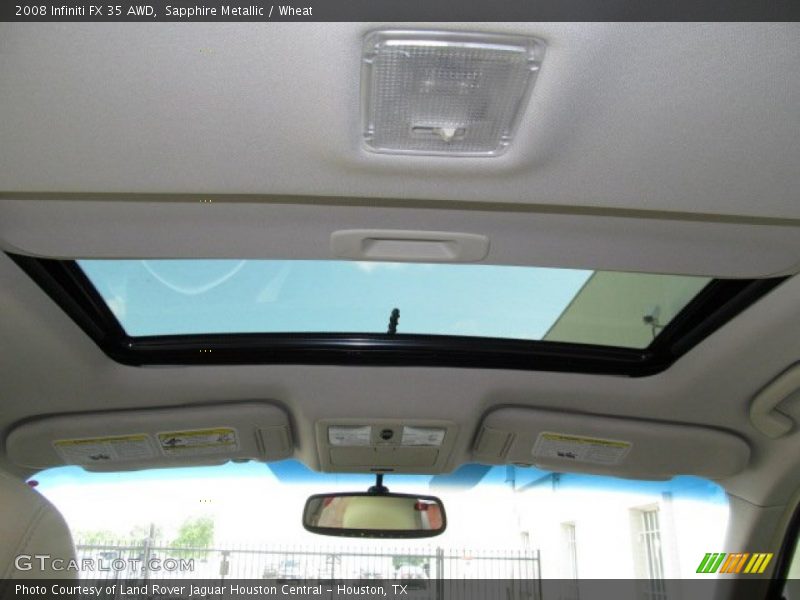 Sapphire Metallic / Wheat 2008 Infiniti FX 35 AWD
