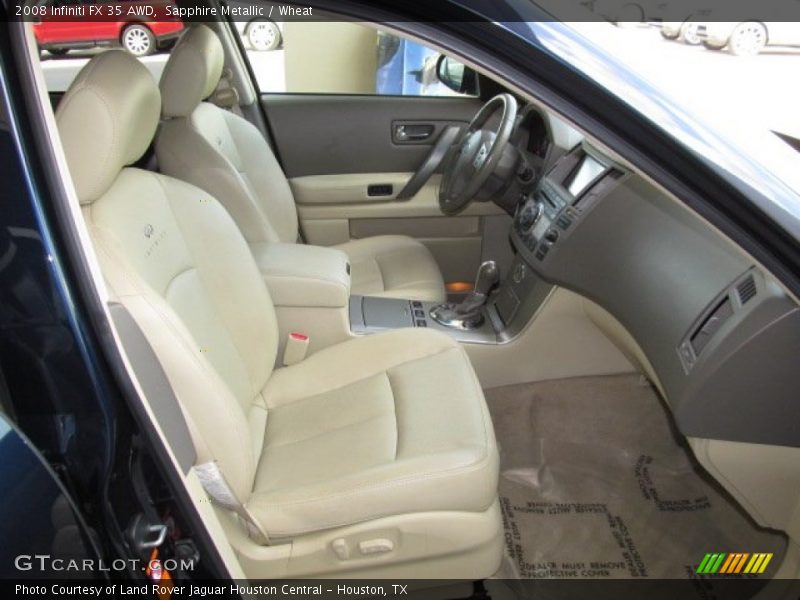 Sapphire Metallic / Wheat 2008 Infiniti FX 35 AWD