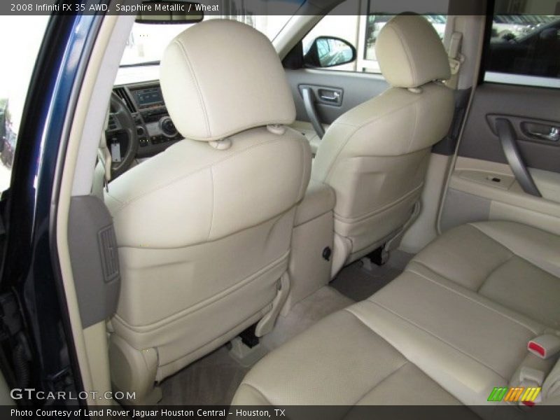 Sapphire Metallic / Wheat 2008 Infiniti FX 35 AWD