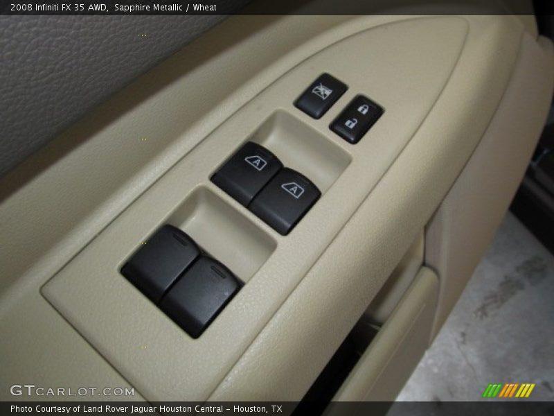 Sapphire Metallic / Wheat 2008 Infiniti FX 35 AWD
