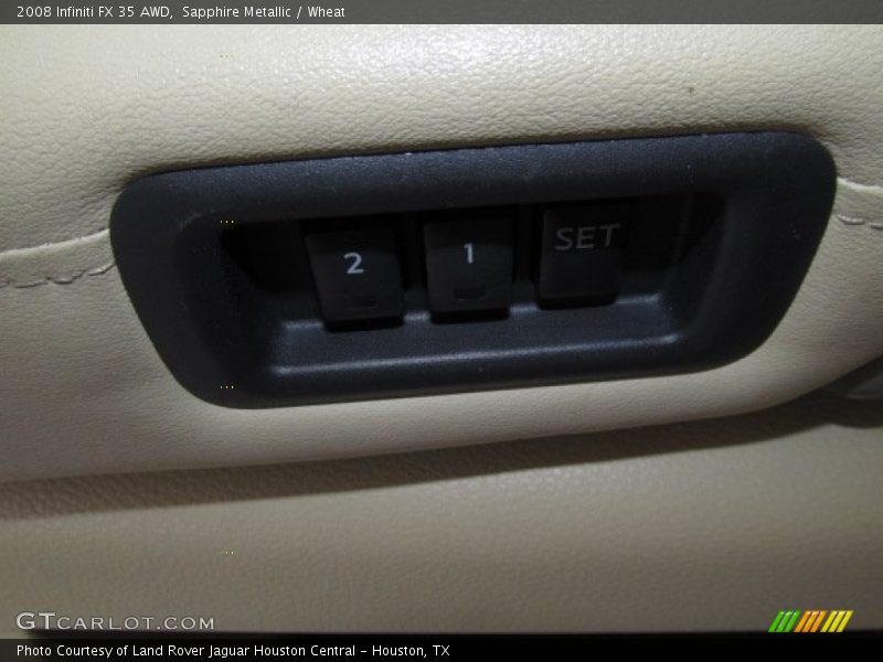 Sapphire Metallic / Wheat 2008 Infiniti FX 35 AWD
