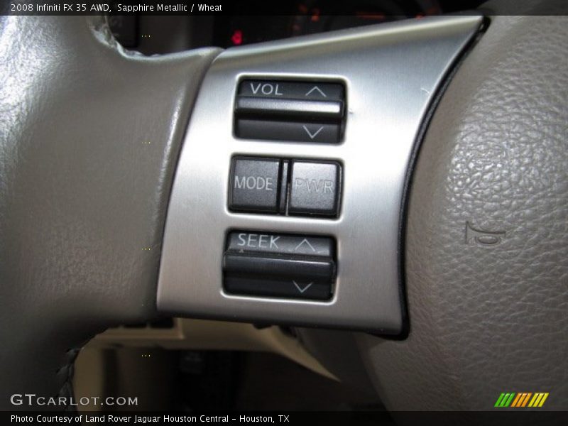 Sapphire Metallic / Wheat 2008 Infiniti FX 35 AWD