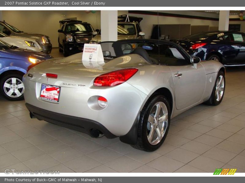 Cool Silver / Ebony 2007 Pontiac Solstice GXP Roadster