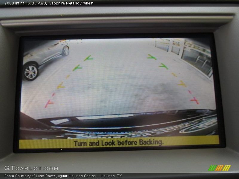 Sapphire Metallic / Wheat 2008 Infiniti FX 35 AWD