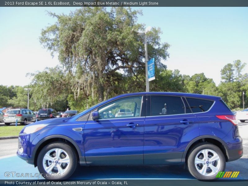  2013 Escape SE 1.6L EcoBoost Deep Impact Blue Metallic