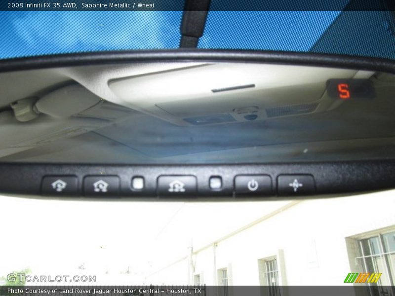 Sapphire Metallic / Wheat 2008 Infiniti FX 35 AWD