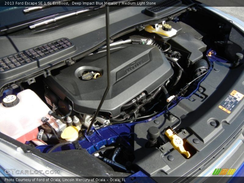  2013 Escape SE 1.6L EcoBoost Engine - 1.6 Liter DI Turbocharged DOHC 16-Valve Ti-VCT EcoBoost 4 Cylinder
