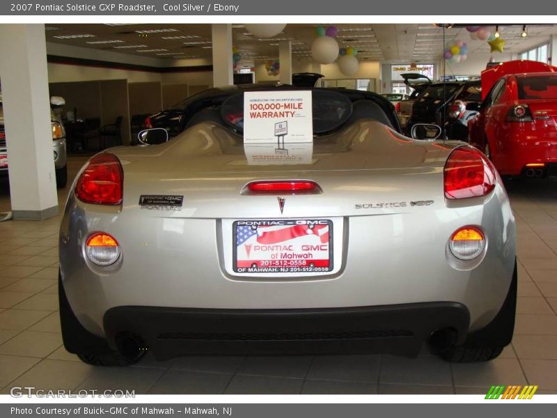 Cool Silver / Ebony 2007 Pontiac Solstice GXP Roadster