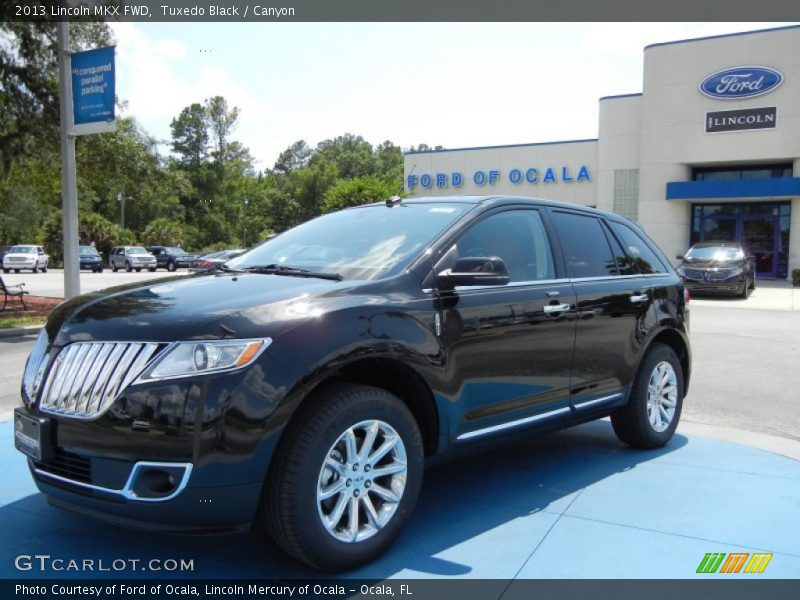 Tuxedo Black / Canyon 2013 Lincoln MKX FWD