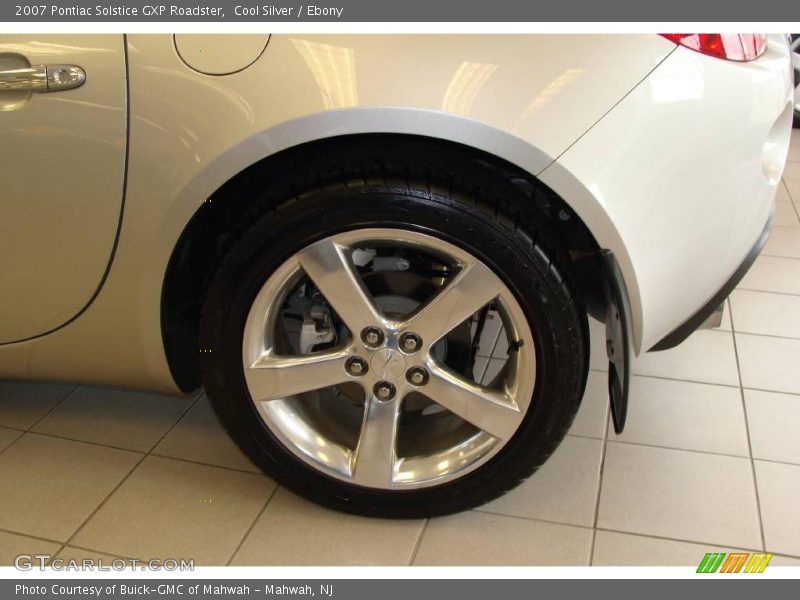 Cool Silver / Ebony 2007 Pontiac Solstice GXP Roadster