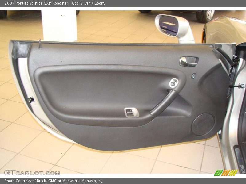 Cool Silver / Ebony 2007 Pontiac Solstice GXP Roadster