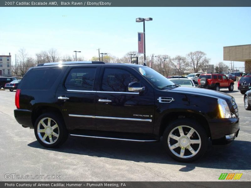 Black Raven / Ebony/Ebony 2007 Cadillac Escalade AWD