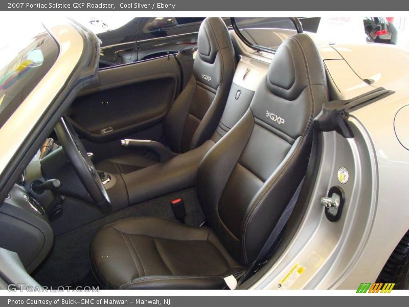 Cool Silver / Ebony 2007 Pontiac Solstice GXP Roadster