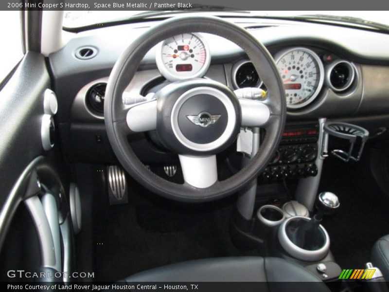 Space Blue Metallic / Panther Black 2006 Mini Cooper S Hardtop