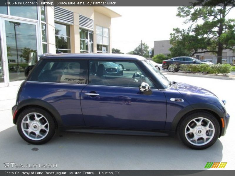 Space Blue Metallic / Panther Black 2006 Mini Cooper S Hardtop
