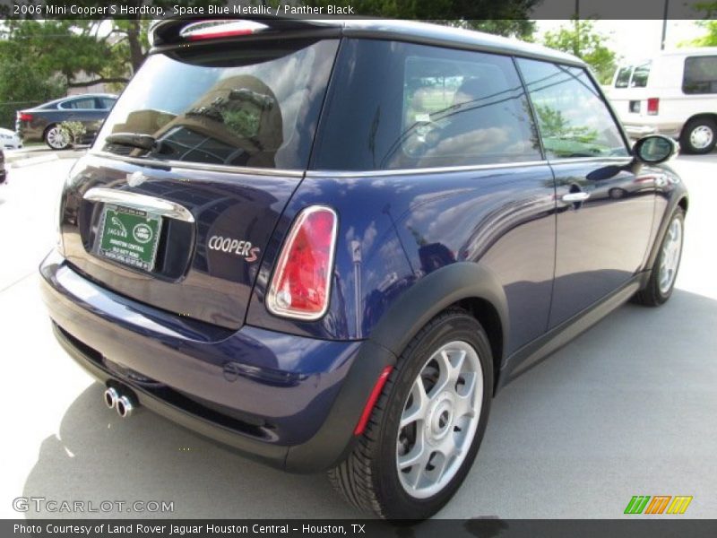 Space Blue Metallic / Panther Black 2006 Mini Cooper S Hardtop