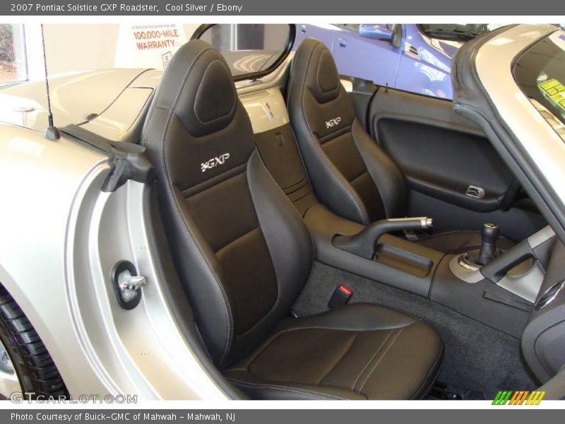 Cool Silver / Ebony 2007 Pontiac Solstice GXP Roadster