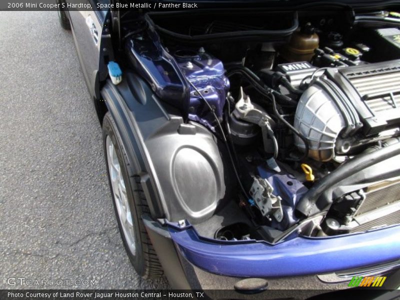 Space Blue Metallic / Panther Black 2006 Mini Cooper S Hardtop