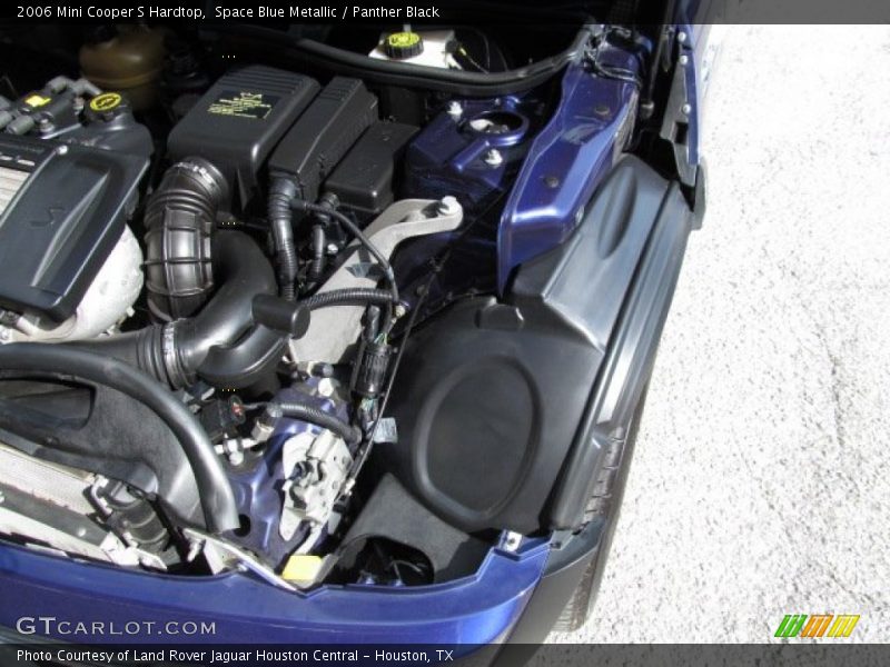 Space Blue Metallic / Panther Black 2006 Mini Cooper S Hardtop