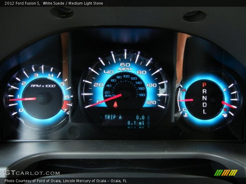  2012 Fusion S S Gauges