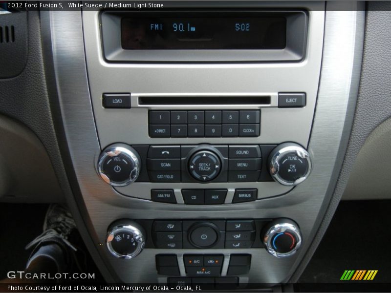 Controls of 2012 Fusion S