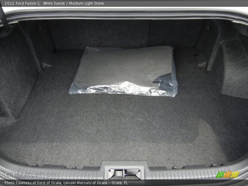  2012 Fusion S Trunk