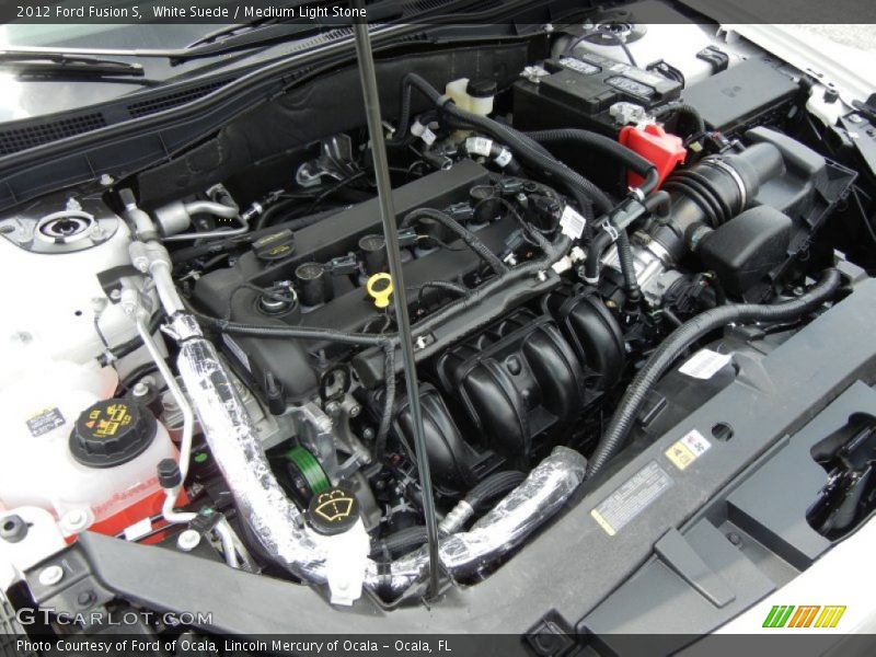  2012 Fusion S Engine - 2.5 Liter DOHC 16-Valve VVT Duratec 4 Cylinder