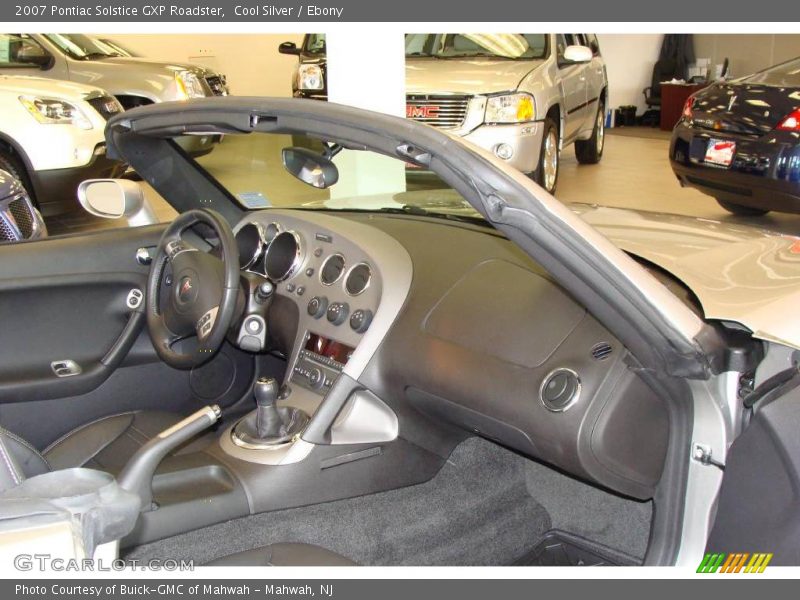 Cool Silver / Ebony 2007 Pontiac Solstice GXP Roadster