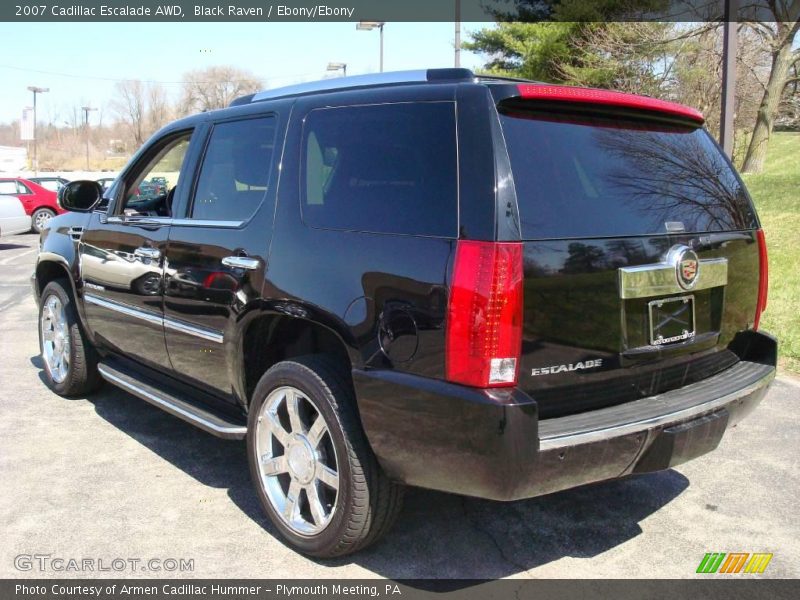 Black Raven / Ebony/Ebony 2007 Cadillac Escalade AWD