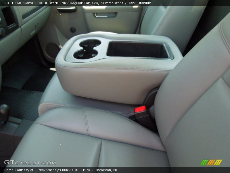 Summit White / Dark Titanium 2011 GMC Sierra 2500HD Work Truck Regular Cab 4x4