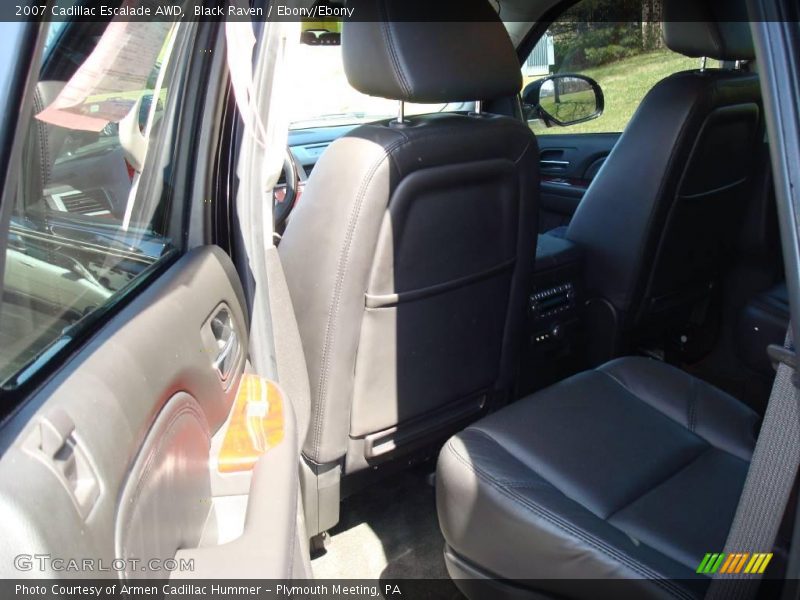 Black Raven / Ebony/Ebony 2007 Cadillac Escalade AWD